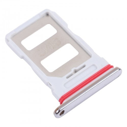 Sim Tray Slot Holder for Xiaomi Redmi K40 White Sim Tray Slot Holder for Xiaomi Redmi K40 White